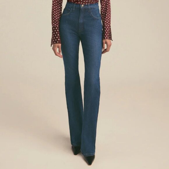 Favorite Daughter Denim - Favorite Daughter Valentina Super High Rise Mini Bootcut Jeans | Size 24